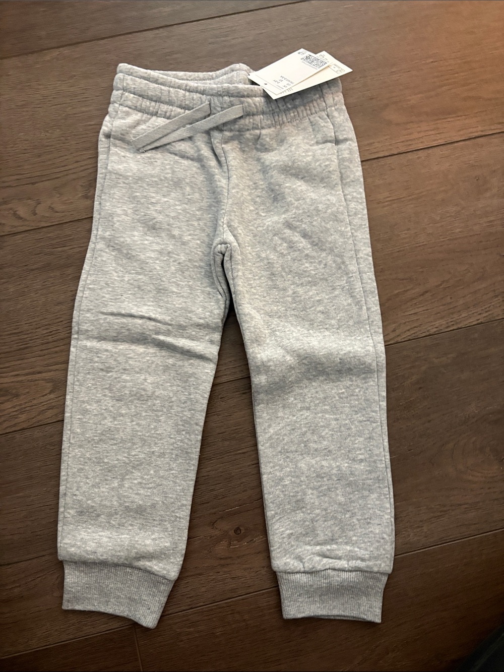 H&M Grey Kids Sweat Joggers with Drawstring